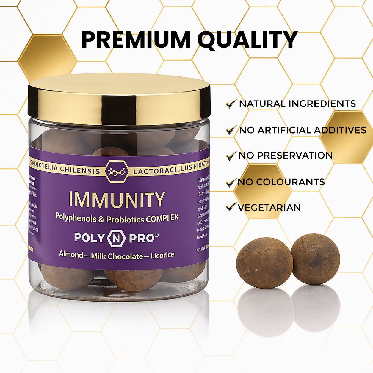 Immunity COMPLEX Milk Chocolate